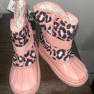 Toddler Girl Fur Lined Snow Boot